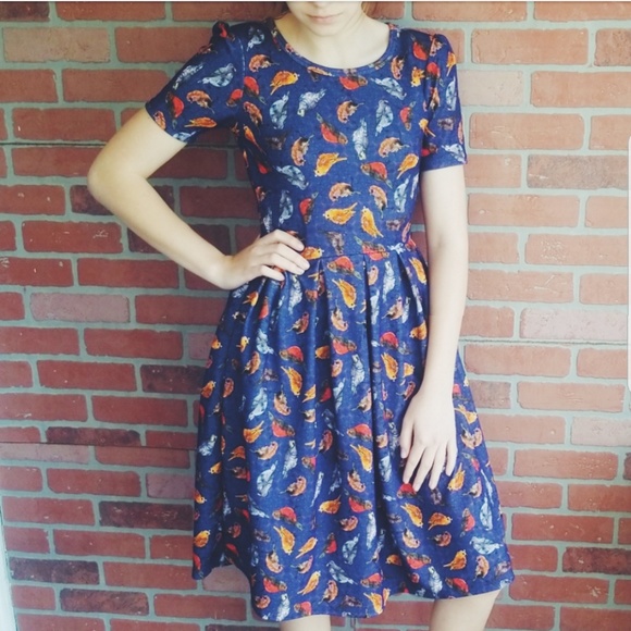 LuLaRoe | Dresses | Lularoe Bird Amelia 